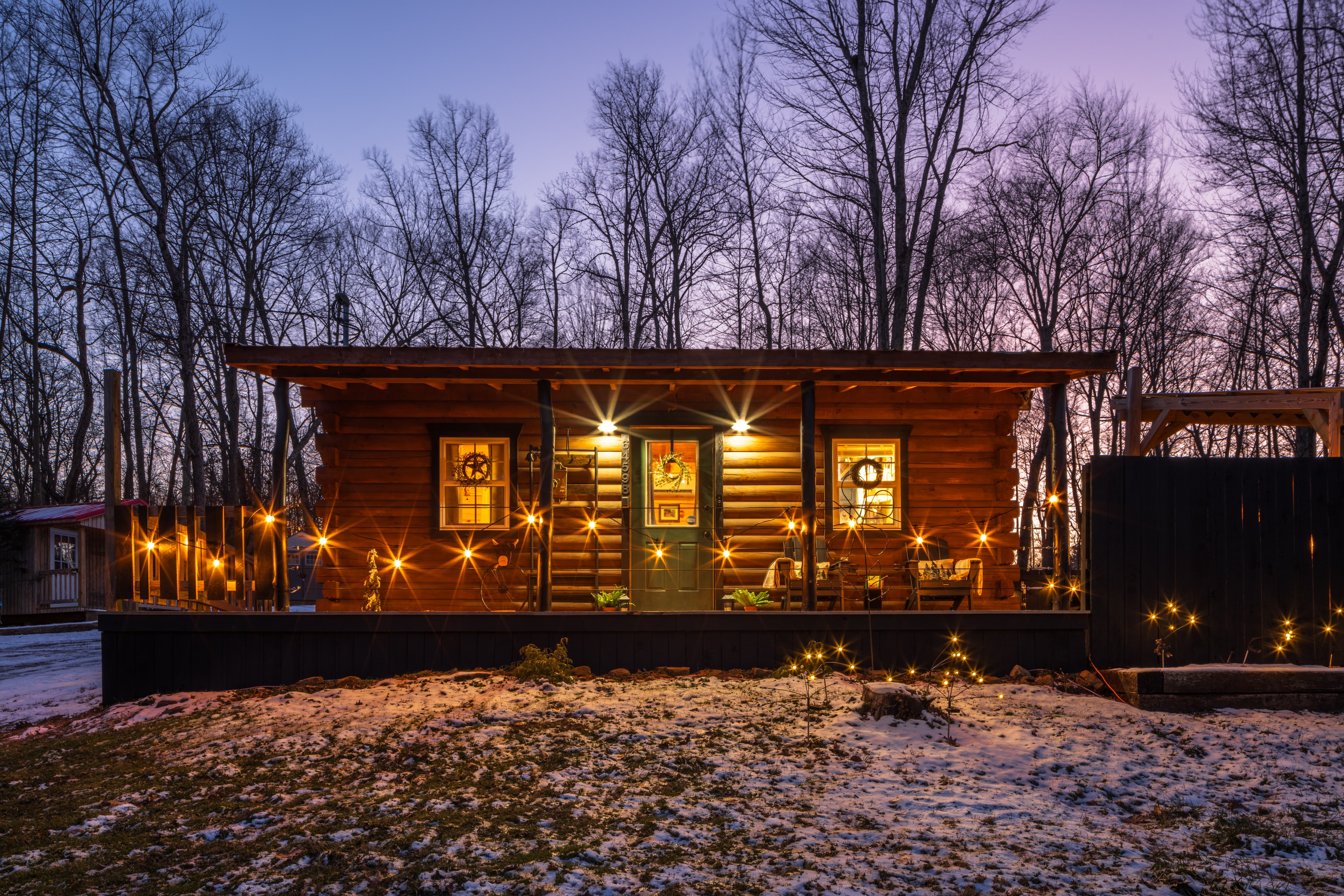 Woodland Twin Ponds Cabin